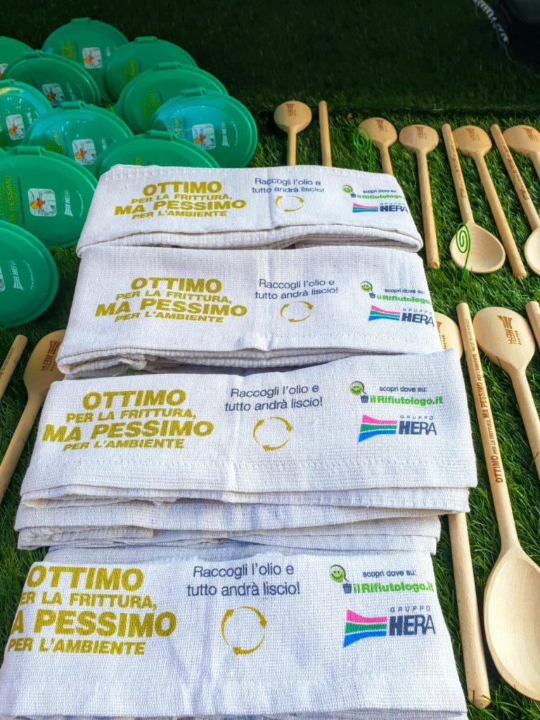Campagna di comunicazione sull’olio alimentare esausto.