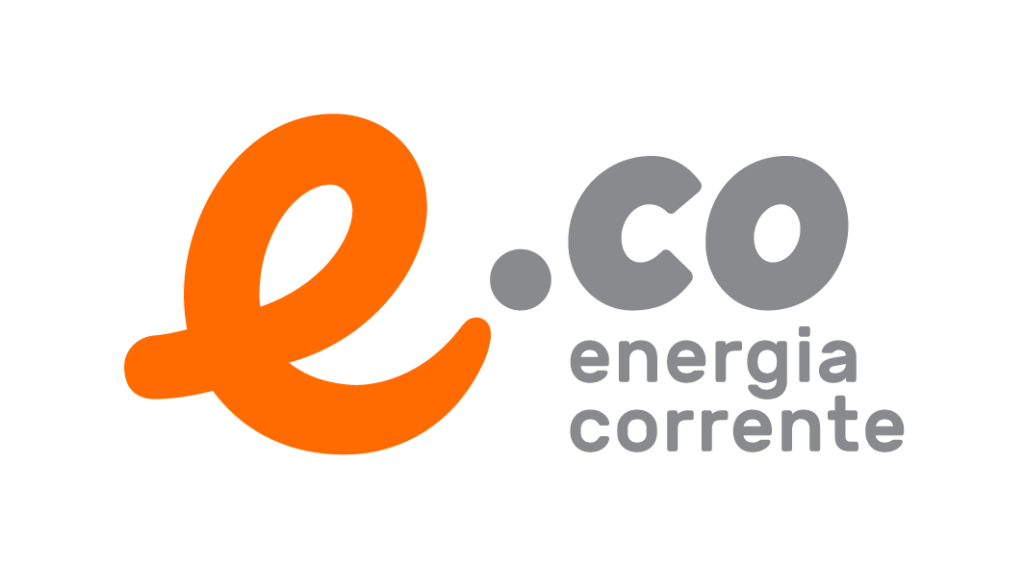 ECO logo E.Co logo Energia Corrente
