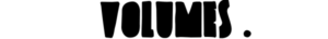 VOLUMES logo