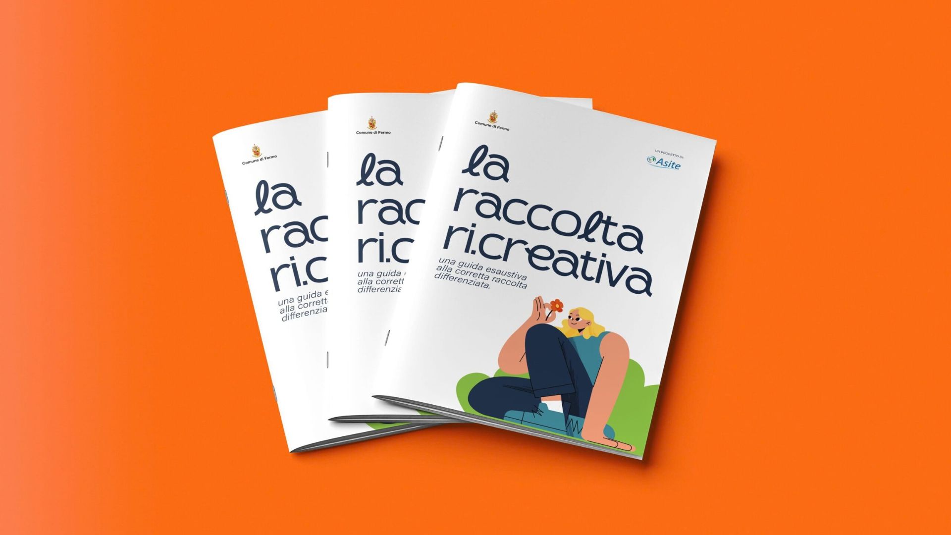 Guida La raccolta ri.creativa, campagna sulla raccolta differenziata per Fermo Asite