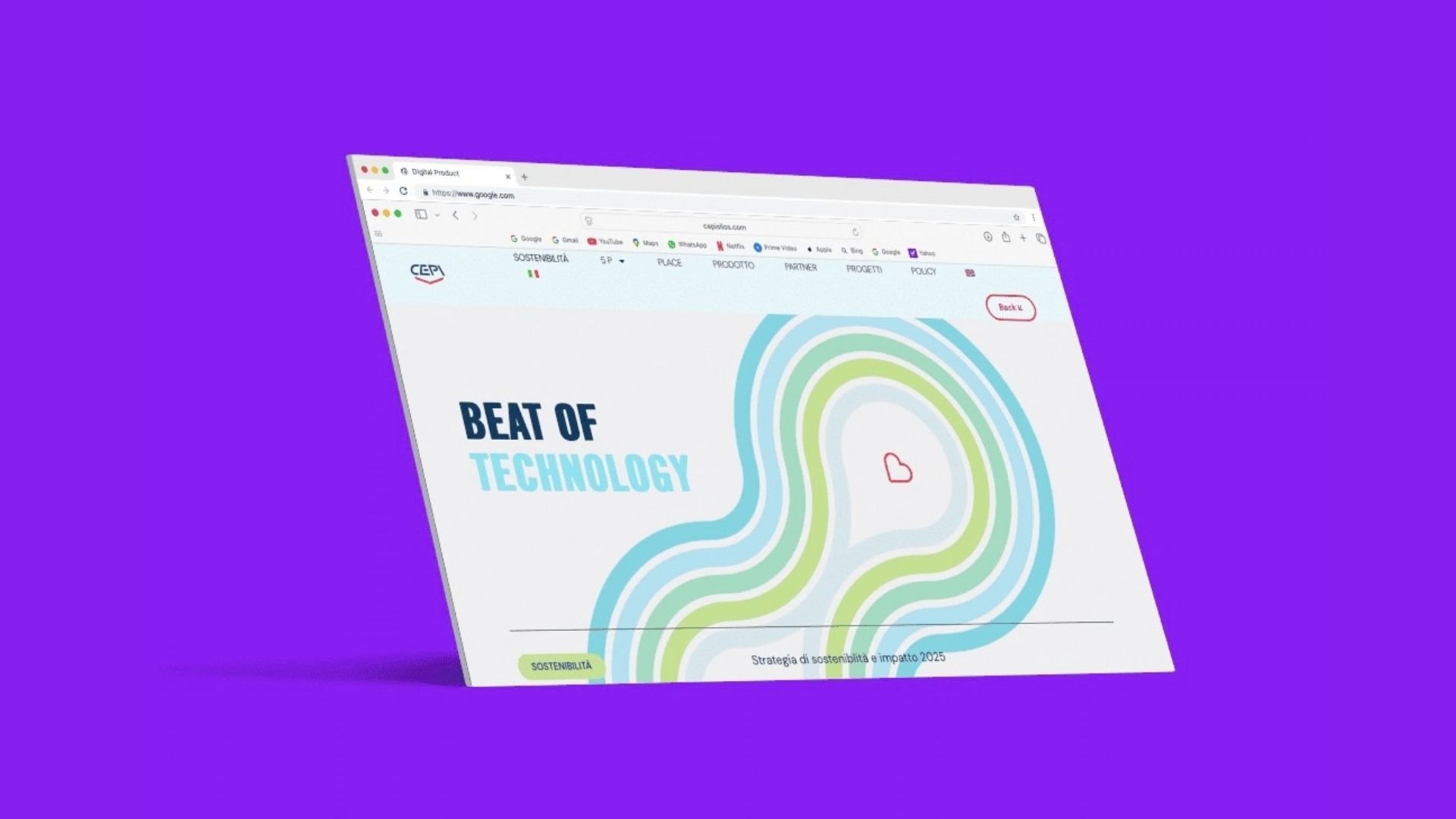 Home del sito web CEPI Beat of technology in prospettiva