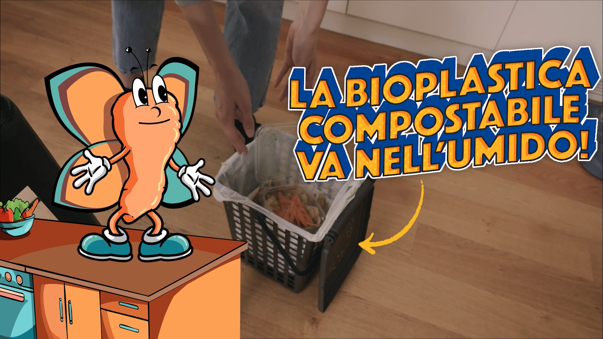 Secondo episodio: il corretto conferimento nell’umido