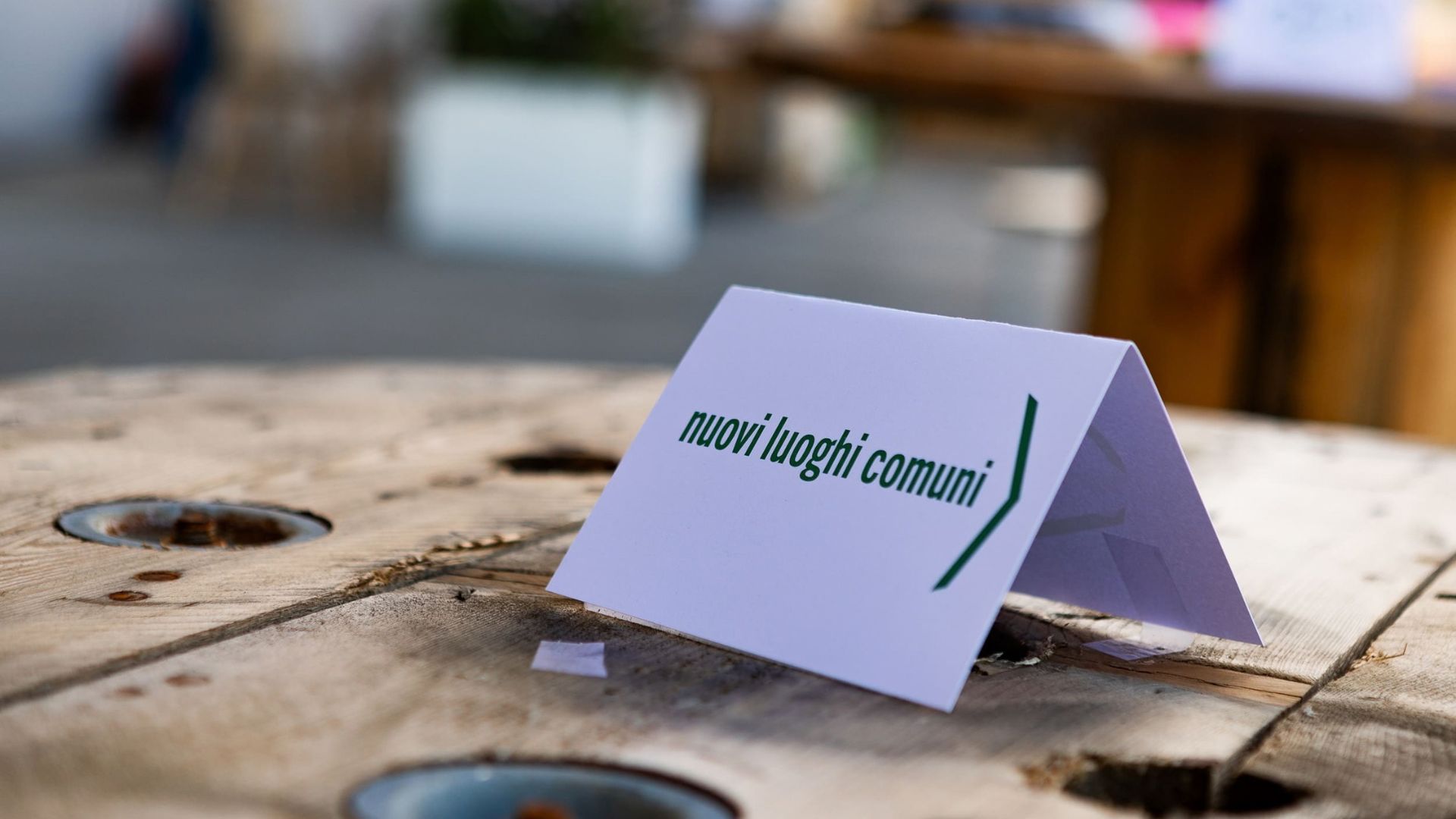 Segnaposto nuovi luoghi comuni all'evento di formazione sulla sostenibilità per CEPI