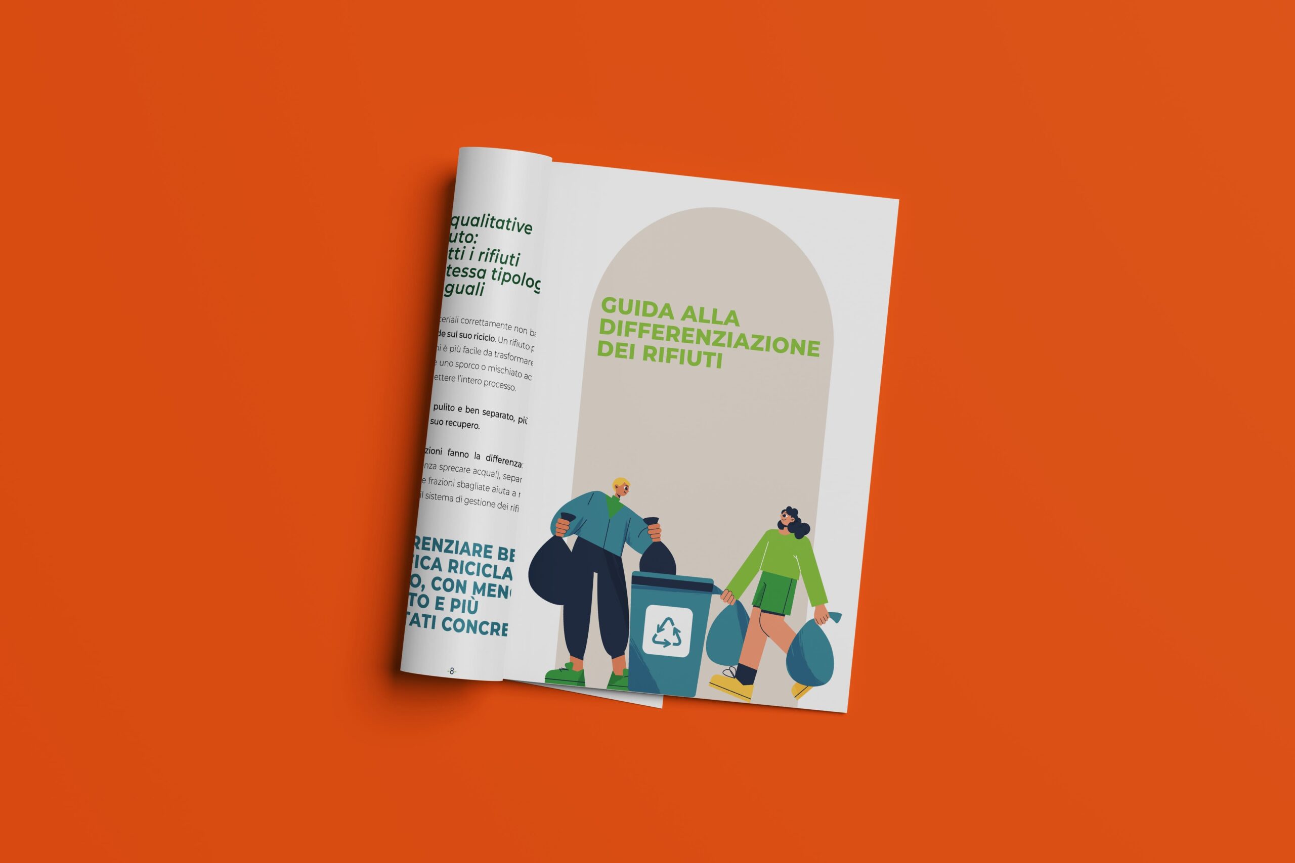 Pagine interne della brochure «La raccolta Ri-Creativa»