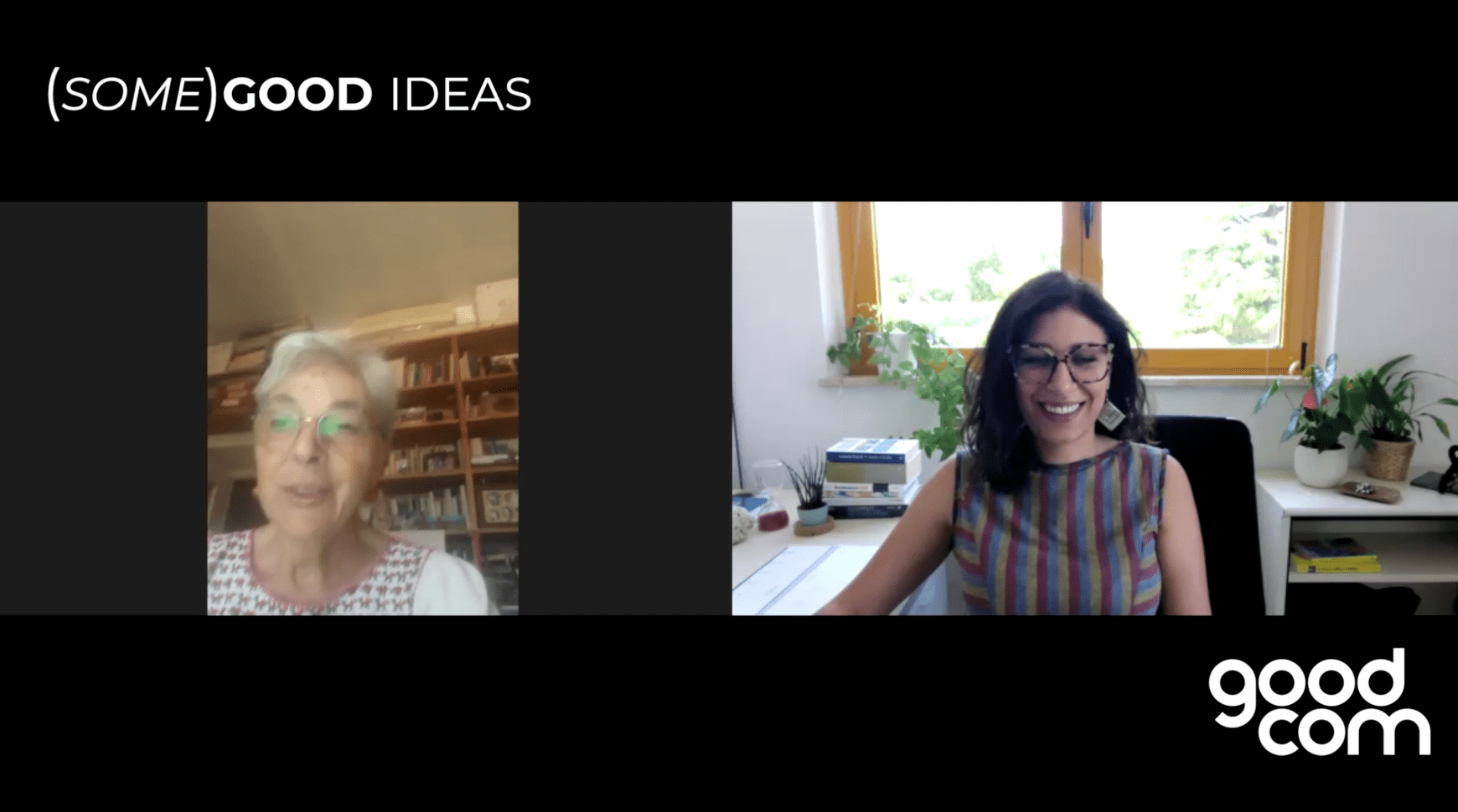 Videointervista (Some)Good Ideas di GOODCOM con Grazia Francescato sulla comunicazione sostenibile