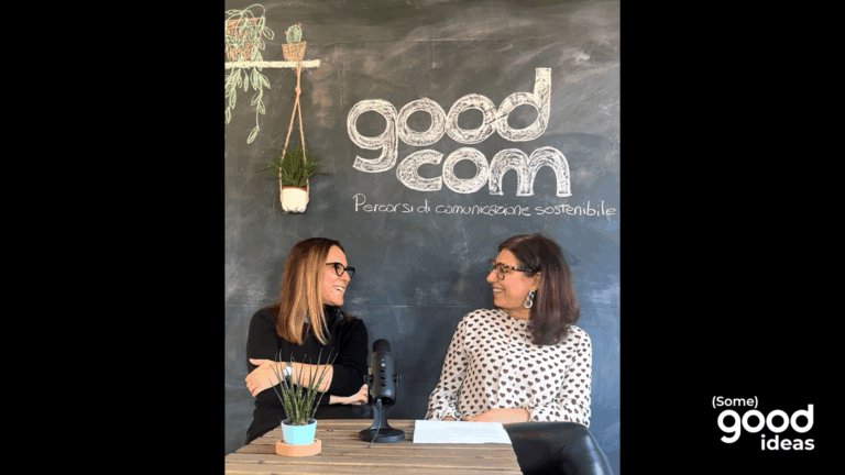 Intervista (Some)Good Ideas con Arianna Fermani nello studio GOODCOM