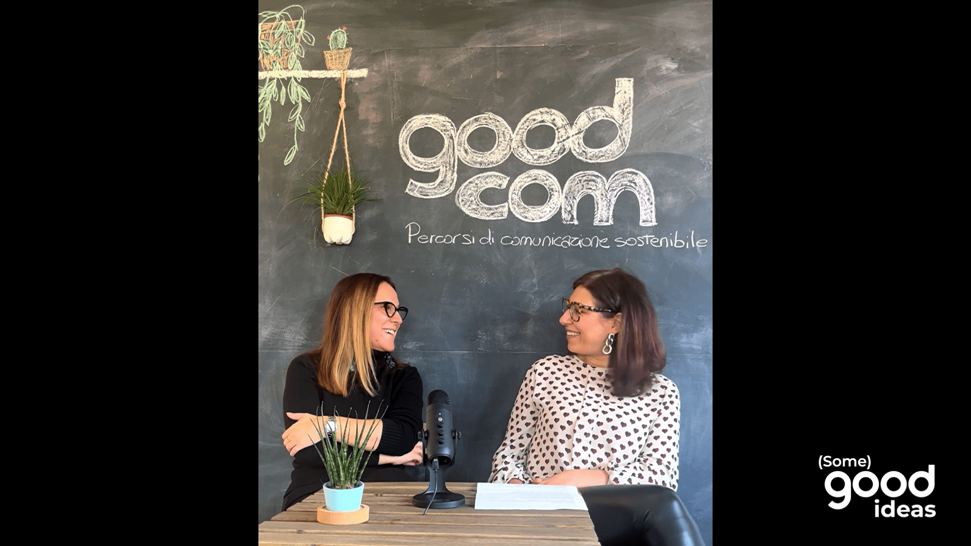 Intervista (Some)Good Ideas con Arianna Fermani nello studio GOODCOM