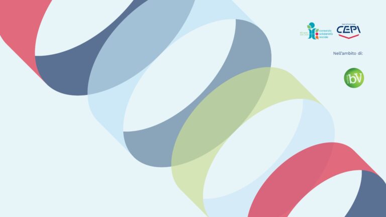 Grafica con i loghi dei partner della tavola rotonda sull'economia civile Luoghi comuni, valore espanso