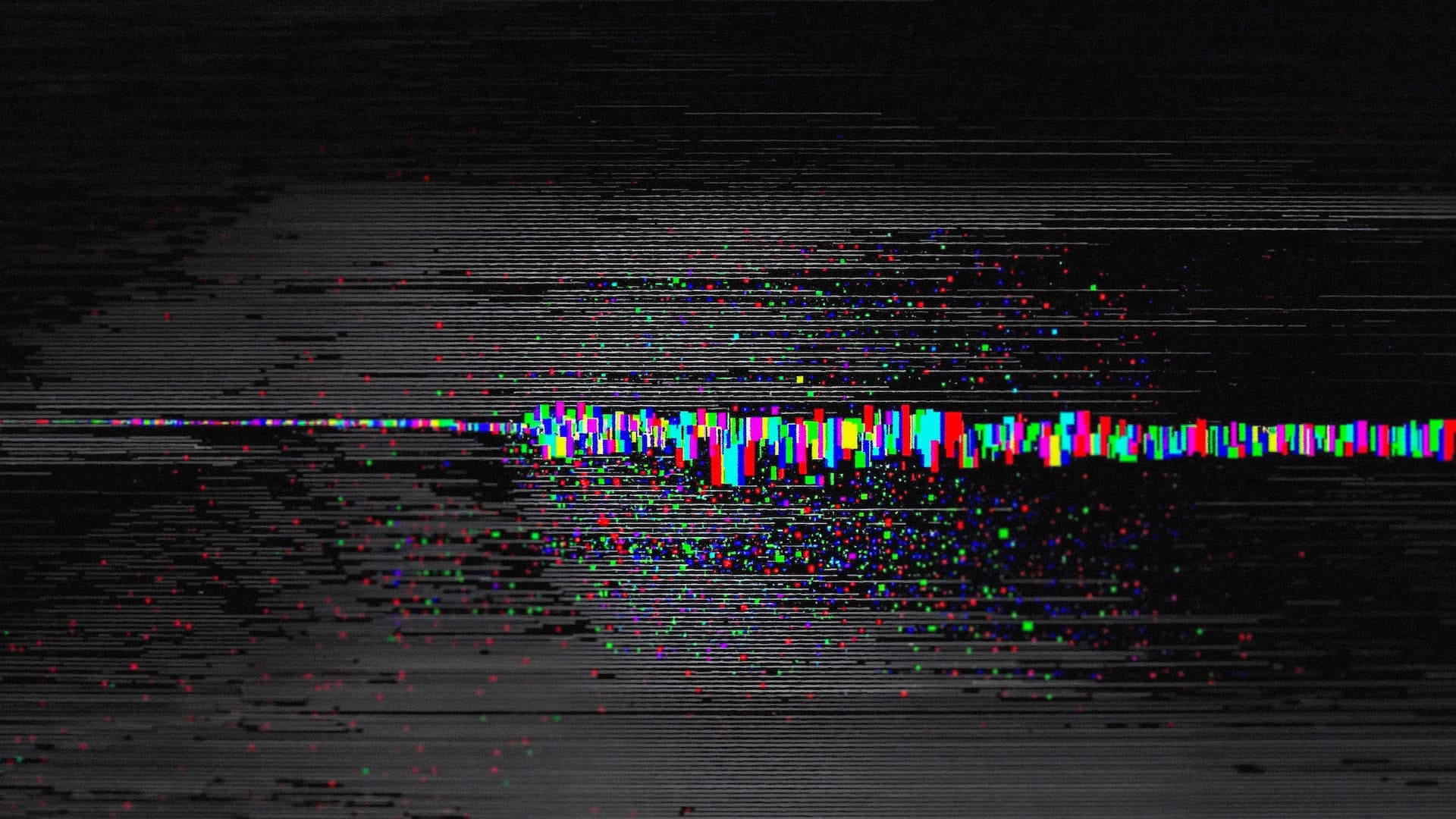 Immagine distorta che indica la perdita di contatto nella comunicazione